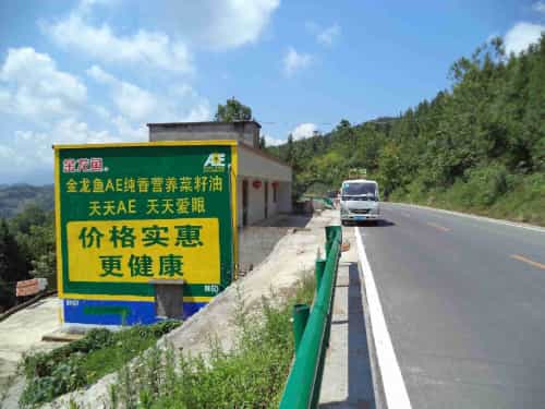 墙体广告、门头店招为经济发展助威呐喊、引导消费潮流。